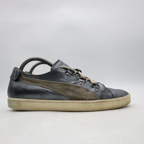 Alexander McQueen X Puma Trainers Women's Size EU 40 Sneakers Silver Black - Picture 1 of 13